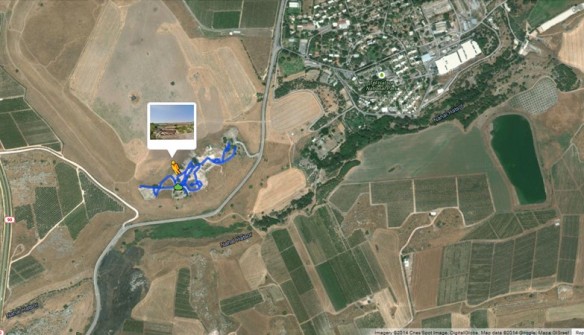 Virtual Walking Tour of Ancient Archaeological Site Tel-Hazor in Google Maps http://goo.gl/maps/BJ3vg