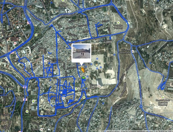 Virtual Walking Tour of Old City Jerusalem in Google Maps http://goo.gl/maps/h1Njj