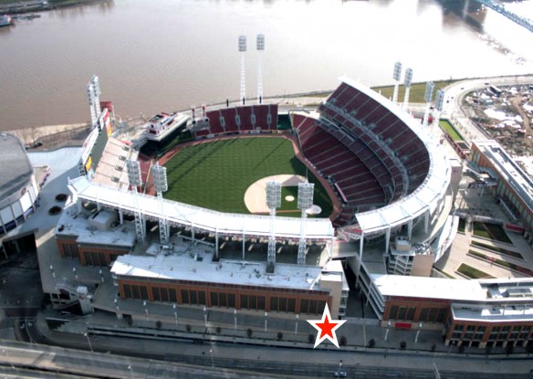 Figure 13: Great American Ball Park, Cincinnati, Ohio. Courtesy of Google Images.