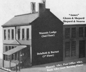 Figure 7: First Temple (1824–1858). Courtesy of the Cincinnati Masonic Center Library.