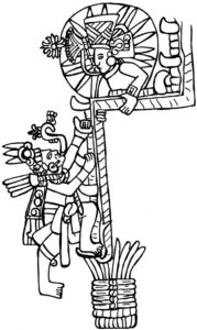 Figure 7: Monument from El Castello, Cotzumalhuapa region, Guatemala (drawing by D. Wirth)