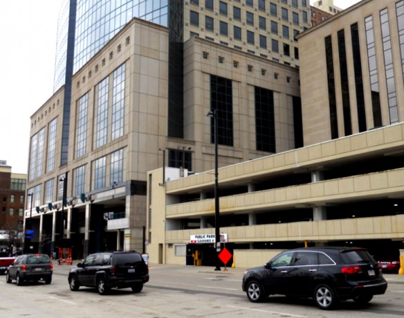Figure 9: Third Street at Berning Place, Cincinnati, Ohio, March 2014.