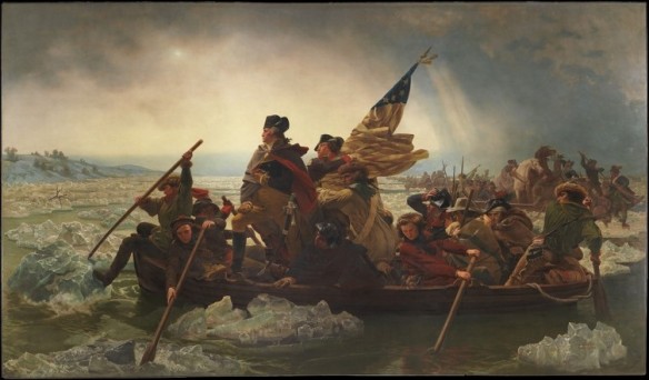 Figure 2. Emanuel Leutze, Washington Crossing the Delaware (1851), online at https://en.wikipedia.org/wiki/Washington_Crossing_the_Delaware. Public Domain.