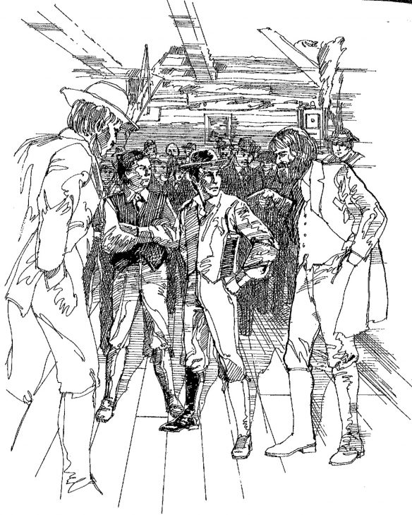 Figure 4. Harris and Scott Are Confronted by the Conspirators66
