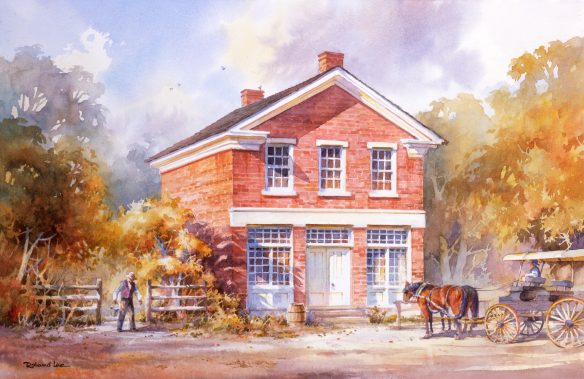 Figure 6. Roland L. Lee, 1949-: Joseph Smith’s Red Brick Store, 200884