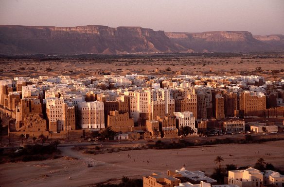 Figure 6. Modern Shibam reflects the ancient Yemeni tradition of multistory buildings.161