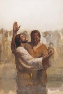 Figure 14. J. Kirk Richards (1977-): The Baptism of Jesus Christ by John.