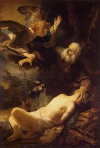 Figure 47. Rembrandt Harmenszoon van Rijn (1606–1669): The Sacrifice of Isaac, 1634.